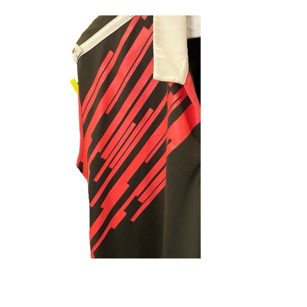 Adidas Golf Bright Pink and Black Sleeveless XL Polo Top Pink Black - Picture 6 of 10